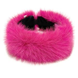 Faux Fur Headband For Women Warm Winter Earmuff Gift For Her Ski Outdoor Ear🌼
